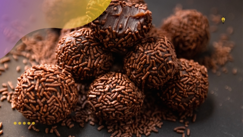 Preparativos Brigadeiro de Floresta Negra Preparativos Brigadeiro de Floresta Negra