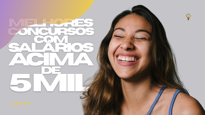 Melhores Concursos com Salários Acima de 5 Mil em Diferentes Áreas no Brasil